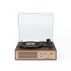 Виниловый проигрыватель Crosley Miles Record Player Walnut
