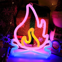 Нічник світлодіодний 3DTOYSLAMP Fire