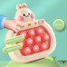 Электронная приставка консоль Quick Push Game приставка игры Pop It антистресс тик ток Rabbit Pink Электронная приставка консоль Quick Push Game приставка игры Pop It антистресс тик ток Rabbit Pink