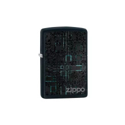 Запальничка Zippo Blue Neon Design 218-080248 Запальничка Zippo Blue Neon Design 218-080248