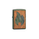 Запальничка Zippo Woodchuck Mahogany Flame High Polish Green 49057-000002