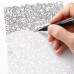 Книга для обводки и раскрашивания BrainSprout Line Art, 28 страниц, формат A4, антистресс-раскраска с дудл-иллюстрациями для детей и взрослых Книга для обводки и раскрашивания BrainSprout Line Art, 28 страниц, формат A4, антистресс-раскраска с дудл-иллюстрациями для детей и взрослых