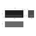 Біокамін Infire INSIDE L1100 Vers2 Black Біокамін Infire INSIDE L1100 Vers2 Black