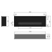Биокамин Infire 2 SIDE 1200 Black Биокамин Infire 2 SIDE 1200 Black