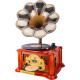 Граммофон Ricatech RMC360 Music Center BT with Horn Brown Граммофон Ricatech RMC360 Music Center BT with Horn Brown