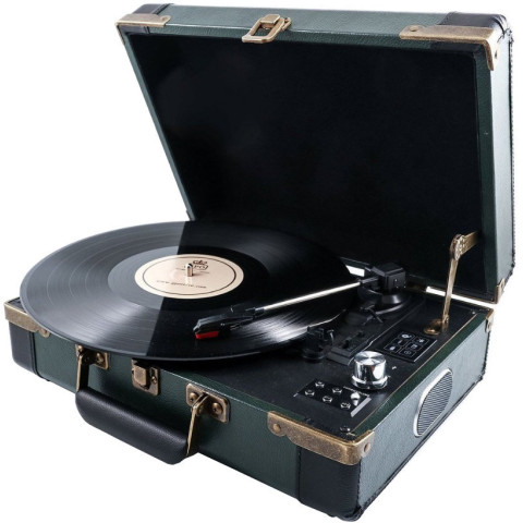 Грамофон GPO Retro Ambassador Green/Black Грамофон GPO Retro Ambassador Green/Black