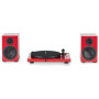 Граммофон Pro-Ject Set Juke Box E + Speaker Box 5 High Gloss Red