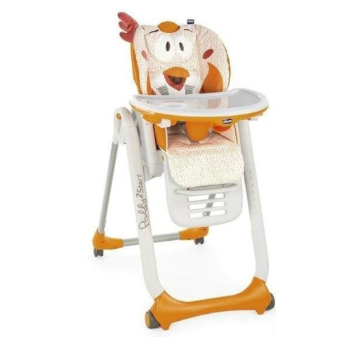 Стільчик для годування Chicco Polly 2 Start Fancy Chicken Стільчик для годування Chicco Polly 2 Start Fancy Chicken