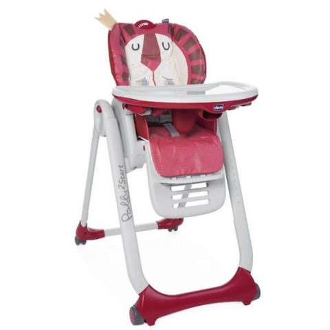 Стільчик для годування Chicco Polly 2 Start Lion