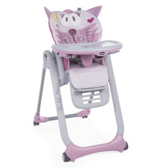 Стульчик для кормления Chicco Polly 2 Start Miss Pink Стульчик для кормления Chicco Polly 2 Start Miss Pink