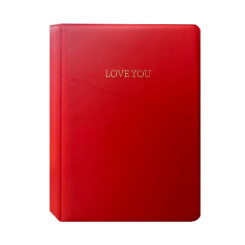 Фотоальбом для Polaroid Mini "Love you" 64 Red Фотоальбом для Polaroid Mini "Love you" 64 Red