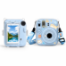 Набір камера моментального друку Fujifilm Instax Mini 13 Frost Blue + чохол + фотоплівка 20 шт + фотоальбом 108 + фоторамка Набір камера моментального друку Fujifilm Instax Mini 13 Frost Blue + чохол + фотоплівка 20 шт + фотоальбом 108 + фоторамка
