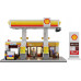Конструктор CaDa автозаправочная станция Shell со светодиодным освещением, 1309 деталей Конструктор CaDa автозаправочная станция Shell со светодиодным освещением, 1309 деталей