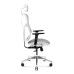 Геймерське крісло Diablo V-Basic White-Gray