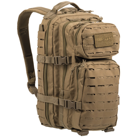 Рюкзак тактический Mil-Tec US Assault Pack SM Laser Cut 20 л Beige Рюкзак тактический Mil-Tec US Assault Pack SM Laser Cut 20 л Beige