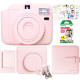 Набор камера моментальной печати Popoto Pink + чехол + фотопленка 20 штук + фотоальбом + фоторамка + 4 наклейки