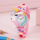 Наручний дитячий годинник Єдиноріг — силіконовий ремінець, кварцовий механізм, Рожевий Наручний дитячий годинник Єдиноріг — силіконовий ремінець, кварцовий механізм, Рожевий
