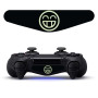 Вінілова наклейка на LED-панель Lightbar геймпаду PS4 DATA FROG, декоративна плівка для DualShock 4, сумісна з PS4/Slim/Pro Смайлик
