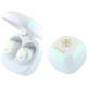 Наушники Guess Bluetooth TWS + док-станция Iridescent 4G White Наушники Guess Bluetooth TWS + док-станция Iridescent 4G White