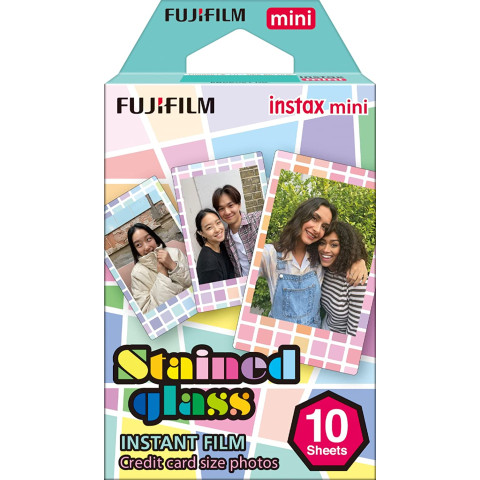 Фотоплівка Fujifilm Instax Mini Film Stained Glass 10 шт Фотоплівка Fujifilm Instax Mini Film Stained Glass 10 шт