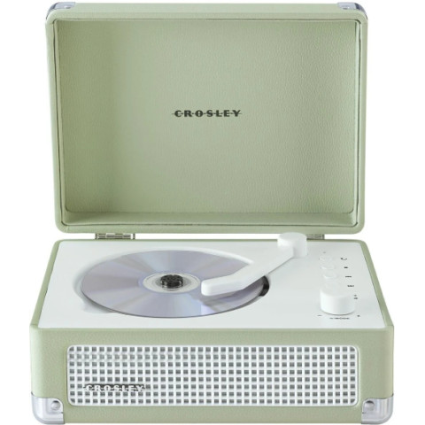 CD-проигрыватель Crosley Cruiser с FM-радио и Bluetooth, Mint CD-проигрыватель Crosley Cruiser с FM-радио и Bluetooth, Mint