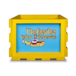 Ящик для хранения виниловых пластинок Crosley THE BEATLES YELLOW SUBMARINE Ящик для хранения виниловых пластинок Crosley THE BEATLES YELLOW SUBMARINE