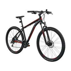 Велосипед INDIANA X-Pulser 2.9 M20 29" мужской Black/Red Велосипед INDIANA X-Pulser 2.9 M20 29" мужской Black/Red