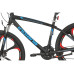 Велосипед INDIANA X-Rock 3.6 M18 26" чоловічий Black/Blue Велосипед INDIANA X-Rock 3.6 M18 26" чоловічий Black/Blue