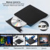 Зовнішній дисковід AMMTOO CD-DVD USB 3.0/DVD-R DVD-RW Black