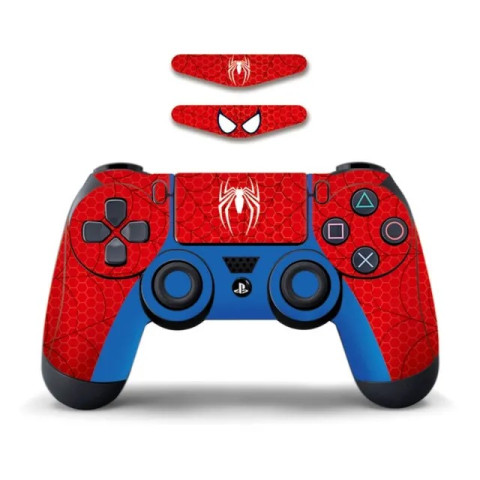 Виниловая наклейка для геймпада Sony PlayStation 4 Spiderman Виниловая наклейка для геймпада Sony PlayStation 4 Spiderman