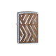 Запальничка Zippo Woodchuck Walnut Emblem Herringbone Sweep 29902-000002