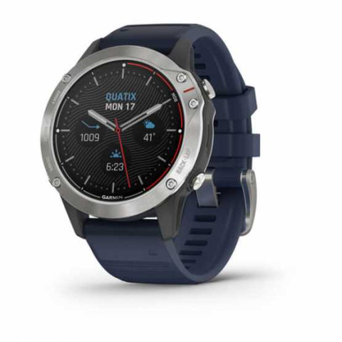 Garmin Quatix 6 Gray with Blue Band 010-02158-91 Garmin Quatix 6 Gray with Blue Band 010-02158-91