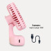 Вентилятор портативний USB Pink