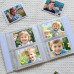 Фотоальбом для Fujifilm Instax Mini 12/11/90/99/7+/9/EVO/Link/Liplay на 200 фотографій Cat with book
