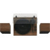 Виниловый проигрыватель Crosley C62 - Walnut