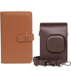 Чохол Fujifilm Instax Mini Liplay Brown + фотоальбом 108 Чохол Fujifilm Instax Mini Liplay Brown + фотоальбом 108