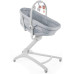 Крісло - гойдалка Chicco Baby Hug 4in1 Grey Re Lux