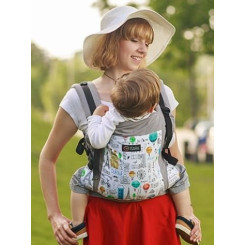 Сумка-кенгуру Isara Toddler Chic in Paris Сумка-кенгуру Isara Toddler Chic in Paris