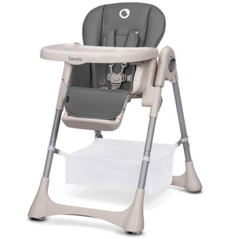 Стільчик для годування Lionelo Zanna Grey Stone Стільчик для годування Lionelo Zanna Grey Stone