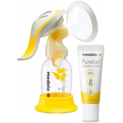 Молокоотсос ручной Medela Harmony Flex + крем для сосков Purelan Lanolin Молокоотсос ручной Medela Harmony Flex + крем для сосков Purelan Lanolin