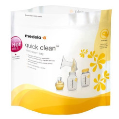 Набір пакетів для стерилізації в мікрохвильовій печі Medela Quick Clean, 5 шт