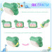 Електронна приставка консоль Quick Push Game приставка гри Pop It антистрес тик струм іграшка Dinosaur Dark Green