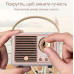 Портативная колонка Bluetooth водонепроницаемая в стиле ретро Pink