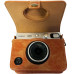 Чехол Fujifilm Instax Mini EVO мраморный светло-коричневый