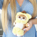 М'яка іграшка брелок Кошеня 18 см PomPomPurin М'яка іграшка брелок Кошеня 18 см PomPomPurin