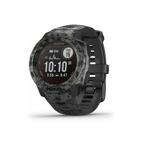 Garmin Instinct Solar Camo – graphite camo 010-02293-05