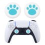 Силиконовые накладки на стик для геймпадов PS5/PS4/Xbox One/Series S/Series X/Switch Pro 2 шт Paw2 White/Blue Силиконовые накладки на стик для геймпадов PS5/PS4/Xbox One/Series S/Series X/Switch Pro 2 шт Paw2 White/Blue