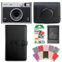 Набір камера моментального друку Fujifilm Instax Mini Evo Hybrid Black + чохол + фотоплівка 20 шт + фотоальбом 108 + наклейки 20 шт + фоторамка