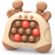 Электронная игра Pop It Quick Push с подсветкой и звуком, антистресс игрушка на реакцию и память, 4 игровых режима, Олень Электронная игра Pop It Quick Push с подсветкой и звуком, антистресс игрушка на реакцию и память, 4 игровых режима, Олень