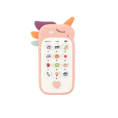 Детская музыкальная игрушка Телефон Unicorn Pink